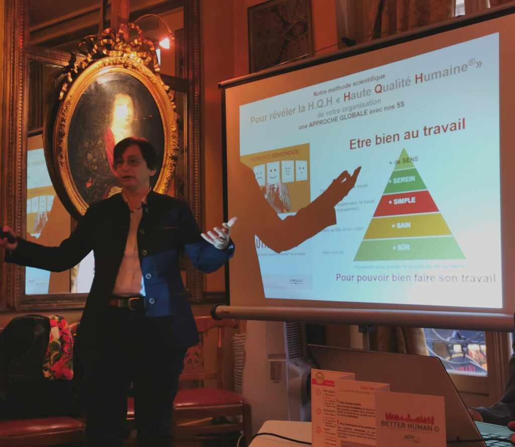 Florence BENICHOUX présente la pyramide H.Q.H. de Better Human
