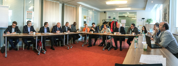photo prise pendant l'exercice d'intelligence collective LEDIAG