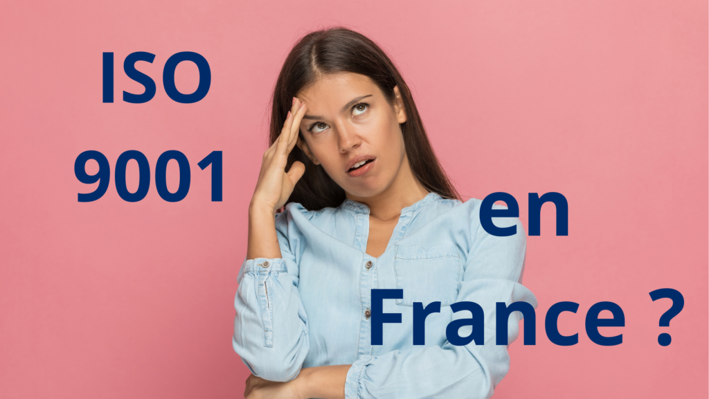 femme ennuyée de ne pas pouvoir vérifier facilement qui a obtenu une certification iso 9001 en france
